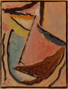 Meditation (Small Abstract Head), 1934. Artist: Javlensky, Alexei, von (1864-1941)