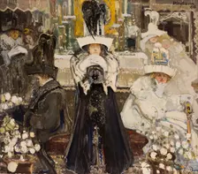 Meditations-The Cycle: Ceremonies VII, 1908-. Creator: Witold Wojtkiewicz