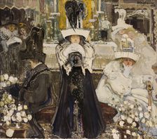 Meditations-The Cycle: Ceremonies VII, 1908-. Creator: Witold Wojtkiewicz