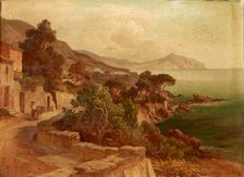 Mediterranean Landscape, 1892. Creator: Heinrich Gartner