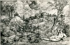 Medor and Angelica or Jason and Medea c1535-1545, (1937). Artist: Titian