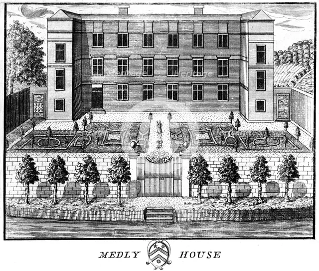 Medley House, Oxford. Artist: Unknown