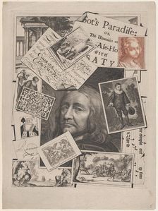 Medley Print: Sot's Paradise, 1706-7. Creator: George Bickham