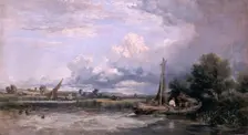 Medway River, 1842. Creator: William James Muller
