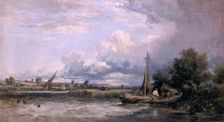 Medway River, 1842. Creator: William James Muller