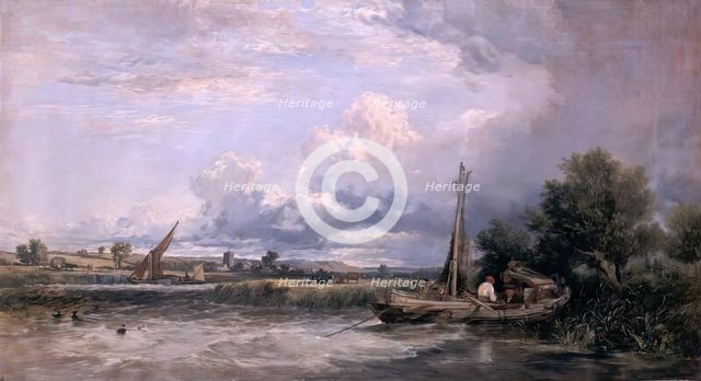 Medway River, 1842. Creator: William James Muller.