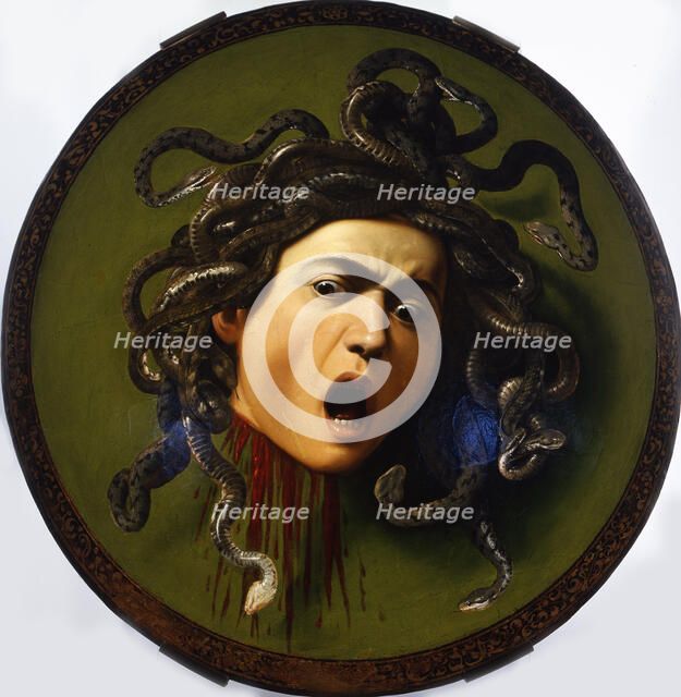 Medusa, 1596-1598. Artist: Caravaggio, Michelangelo (1571-1610)