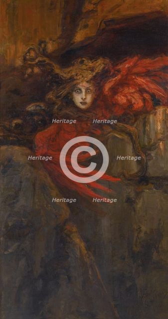 Medusa, 1903. Artist: Kotarbinsky, Vasilii (Wilhelm) Alexandrovich (1849-1921)