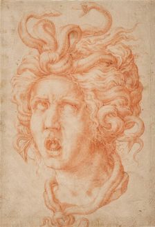 Medusa, about 1540. Creator: Francesco Salviati