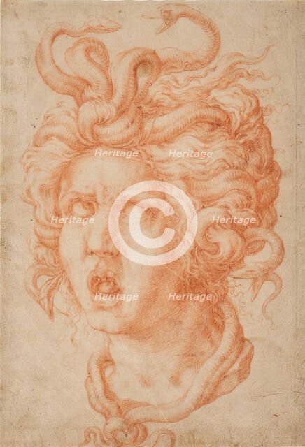 Medusa, about 1540. Creator: Francesco Salviati.