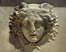 Medusa relief, Caria, Turkey. Creator: LTL