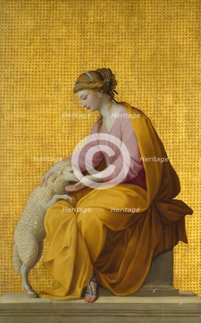 Meekness, 1650. Creator: Eustache Le Sueur.