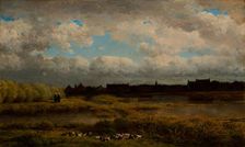 Meerkerk, Clearing up after Rain, 1866. Creator: Gerrit Alexander Godart Filip Mollinger