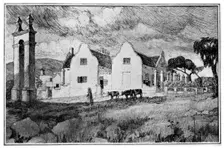 Meerlust wine farm, South Africa, 1931
