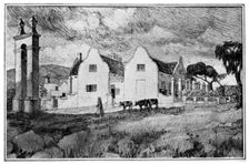 Meerlust wine farm, South Africa, 1931