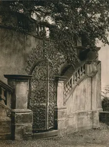 Meersburg (Bodensee). Entrance to the new castle 1931. Artist: Kurt Hielscher