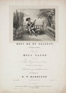 Meet Me, My Dearest!, 1800s. Creator: Unknown