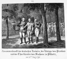 Meeting the German Emperor 25th August, 1791, 19th century