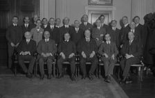 Meeting War Labor Board, between c1915 and c1920. Creator: Bain News Service