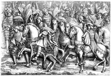 Meeting at the Field of the Cloth of Gold, c16th century (1849)