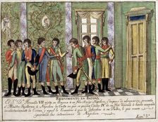 Meeting in Bayonne between Ferdinand VII and Napoleon
