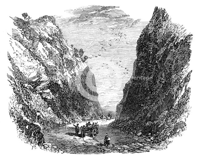 Meeting of the British Association at Birmingham: the Wytch, near Malvern, 1865. Creator: Unknown.