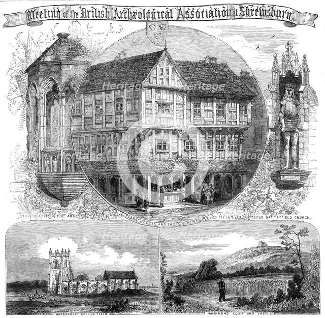Meeting of the British Archaeological Association at Shrewsbury, 1860. Creator: Unknown.