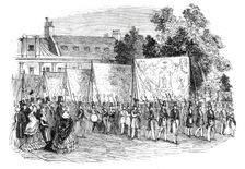 Meeting of the Improved Order of Old Friends in Finsbury-Square, 1844. Creator: Unknown