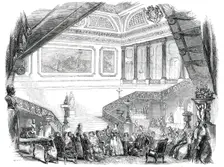 Meeting of the Ladies Committee...in Aid of the Great Exhibition..., 1850. Creator: Smyth