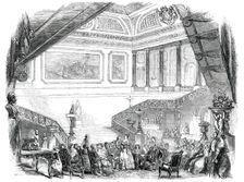 Meeting of the Ladies Committee...in Aid of the Great Exhibition..., 1850. Creator: Smyth