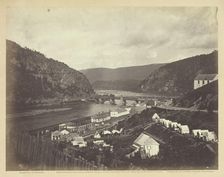 Meeting of the Shenandoah and Potomac at Harper's Ferry, July 1865. Creator: James Gardner