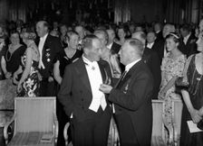 Meeting of the Swedish-German Society, 21 October 1937. Creator: Karl Sandels