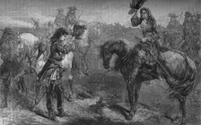 Meeting of William III. and the Duke of Berwick c1694, (c1880)