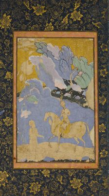 Meeting of a Prince and Poet, mid-16th century. Creator: Unknown