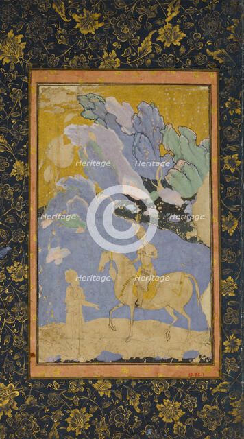 Meeting of a Prince and Poet, mid-16th century. Creator: Unknown.