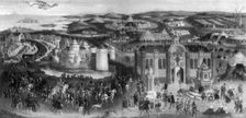 Meeting of Henry VIII and Francis I, at The Field of Cloth of Gold, 1520 (1902)