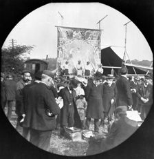 Meeting of London City Mission (LCM) at Barnet Fair, Barnet, London, early 20th century. Creator: John Galt