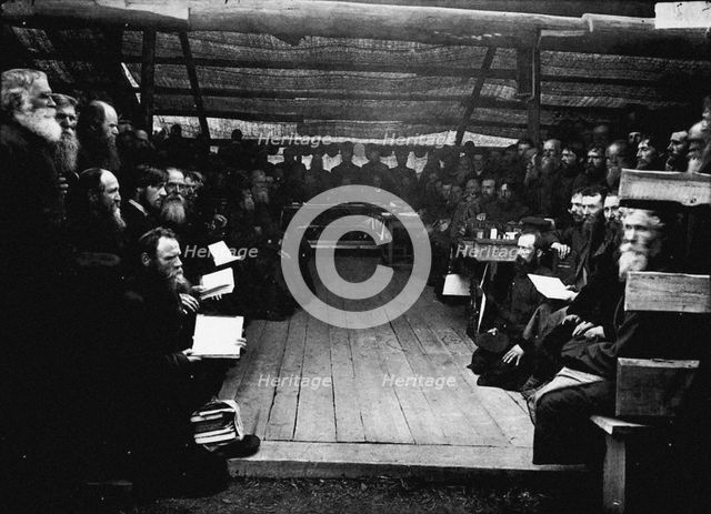 Meeting of Old Believers at Nizhny Novgorod.