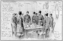 Meeting of opposing Generals, Russo-Japanese War, 1904-5