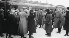 Meeting of Russian and Austro-Hungarian Military Officers in Brest-Litovsk, 1918, 1918