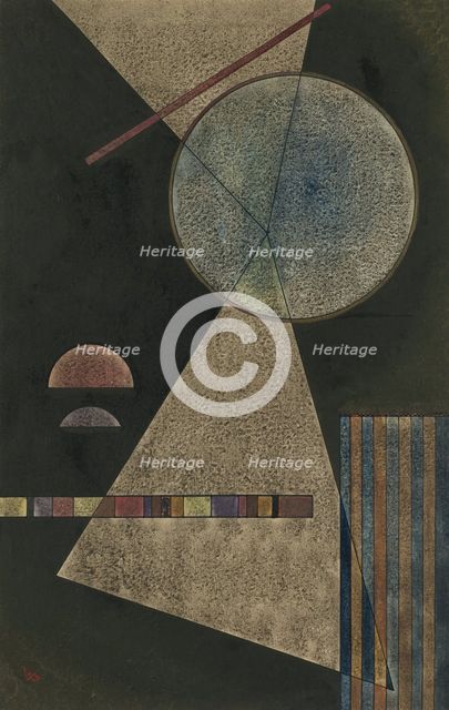 Meeting Point, 1928. Artist: Kandinsky, Wassily Vasilyevich (1866-1944)