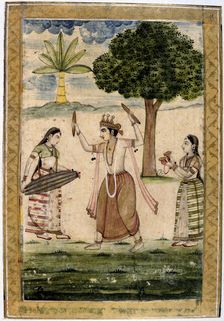 Megha Raga (rainy season), 19th century