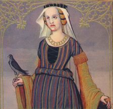 Megulia - La Bien Dotee 1403, (1939). Artist: Master of Berry's Cleres Femmes