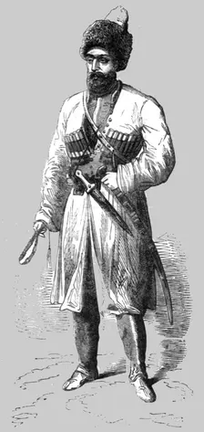 Mehemet Emin, Circassian Envoy 1854. Creator: Unknown