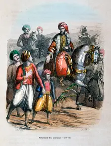Mehmet Ali Proclaimed Viceroy 1805 (1847). Artist: Jean Adolphe Beauce