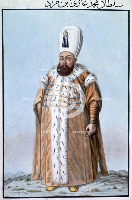 Mehmed III, Ottoman Emperor, (1808). Artist: Unknown