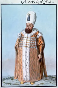 Mehmed III, Ottoman Emperor, (1808). Creator: Unknown