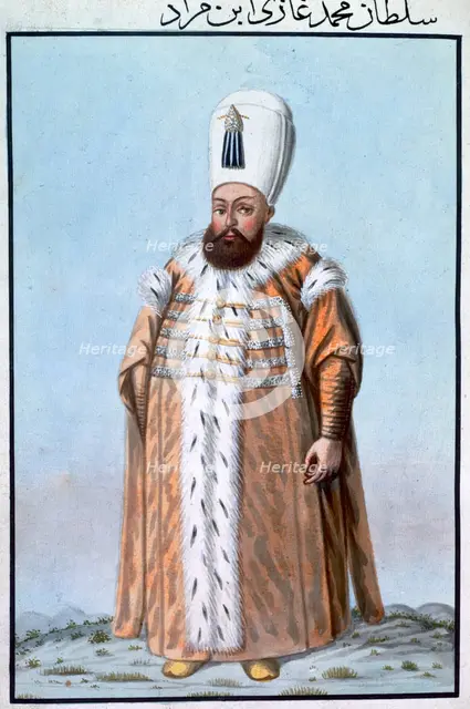 Mehmed III, Ottoman Emperor, (1808). Creator: Unknown.