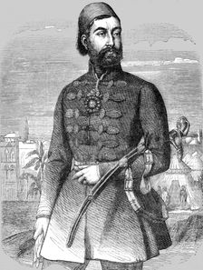 Mehmed Pasha; Grand Vizier of Turkey 1854. Creator: Unknown