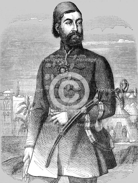 'Mehmed Pasha; Grand Vizier of Turkey', 1854. Creator: Unknown.